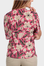 PUNT ROMA - חולצת הדפס בצבע ורוד - MASHBIR//365