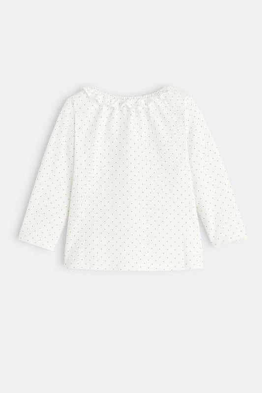 OBAIBI - חולצת הדפס לבנה לתינוקות - MASHBIR//365
