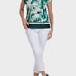 PUNT ROMA - חולצת הדפס טרופית בצבע ירוק - MASHBIR//365 - 3