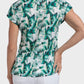 PUNT ROMA - חולצת הדפס טרופית בצבע ירוק - MASHBIR//365 - 2