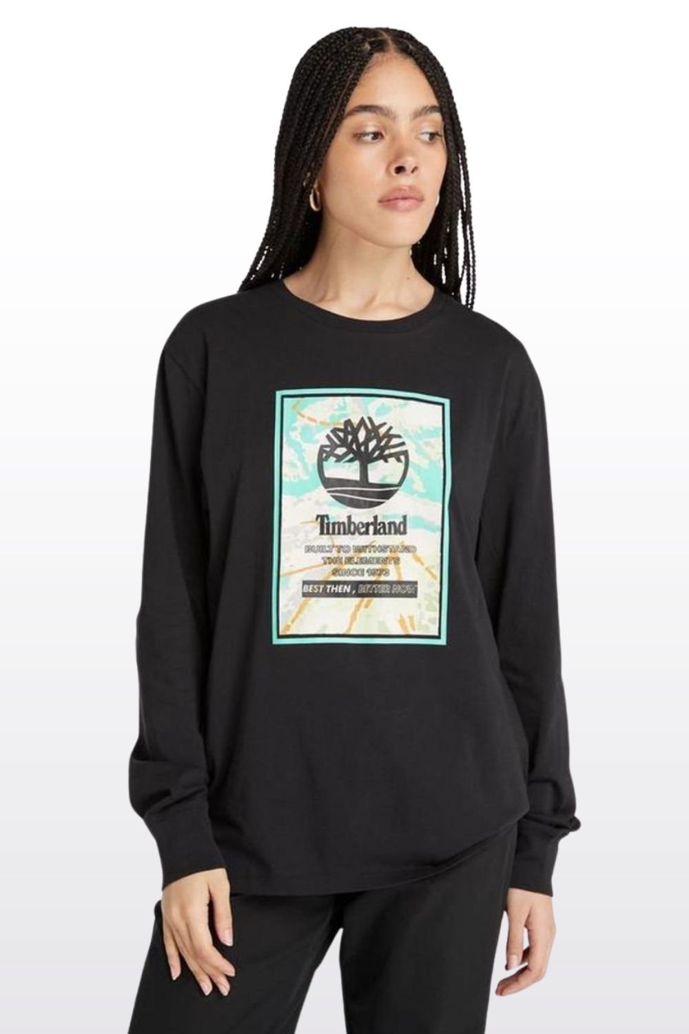 TIMBERLAND - חולצת טי שירט רטרו UNISEX ארוכה טימברלנד - MASHBIR//365