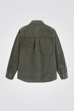 OKAIDI - חולצת ילדים קורדרוי עדין בחאקי - MASHBIR//365