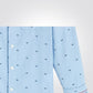 OKAIDI - חולצת ילדים מכופתרת הדפס קווים על תכלת - MASHBIR//365 - 3