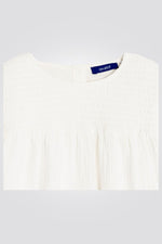 OKAIDI - חולצת ילדות שרוול ארוך בצבע שמנת - MASHBIR//365