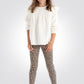 OKAIDI - חולצת ילדות שרוול ארוך בצבע שמנת - MASHBIR//365 - 1