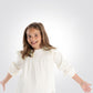 OKAIDI - חולצת ילדות שרוול ארוך בצבע שמנת - MASHBIR//365
