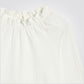 OKAIDI - חולצת ילדות שרוול ארוך בשמנת עם צאוורון וולן גבוה - MASHBIR//365