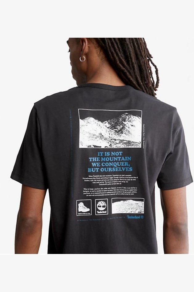 TIMBERLAND - חולצת טישירט לגברים לוגו מגף - MASHBIR//365
