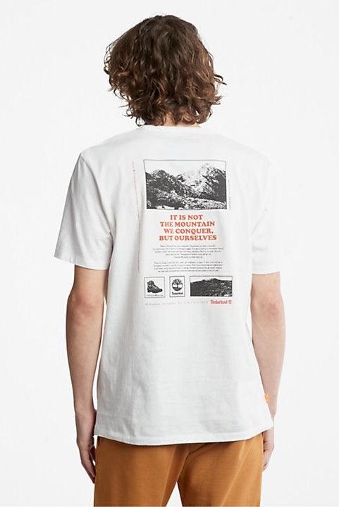 TIMBERLAND - חולצת טישירט לגברים לוגו מגף - MASHBIR//365