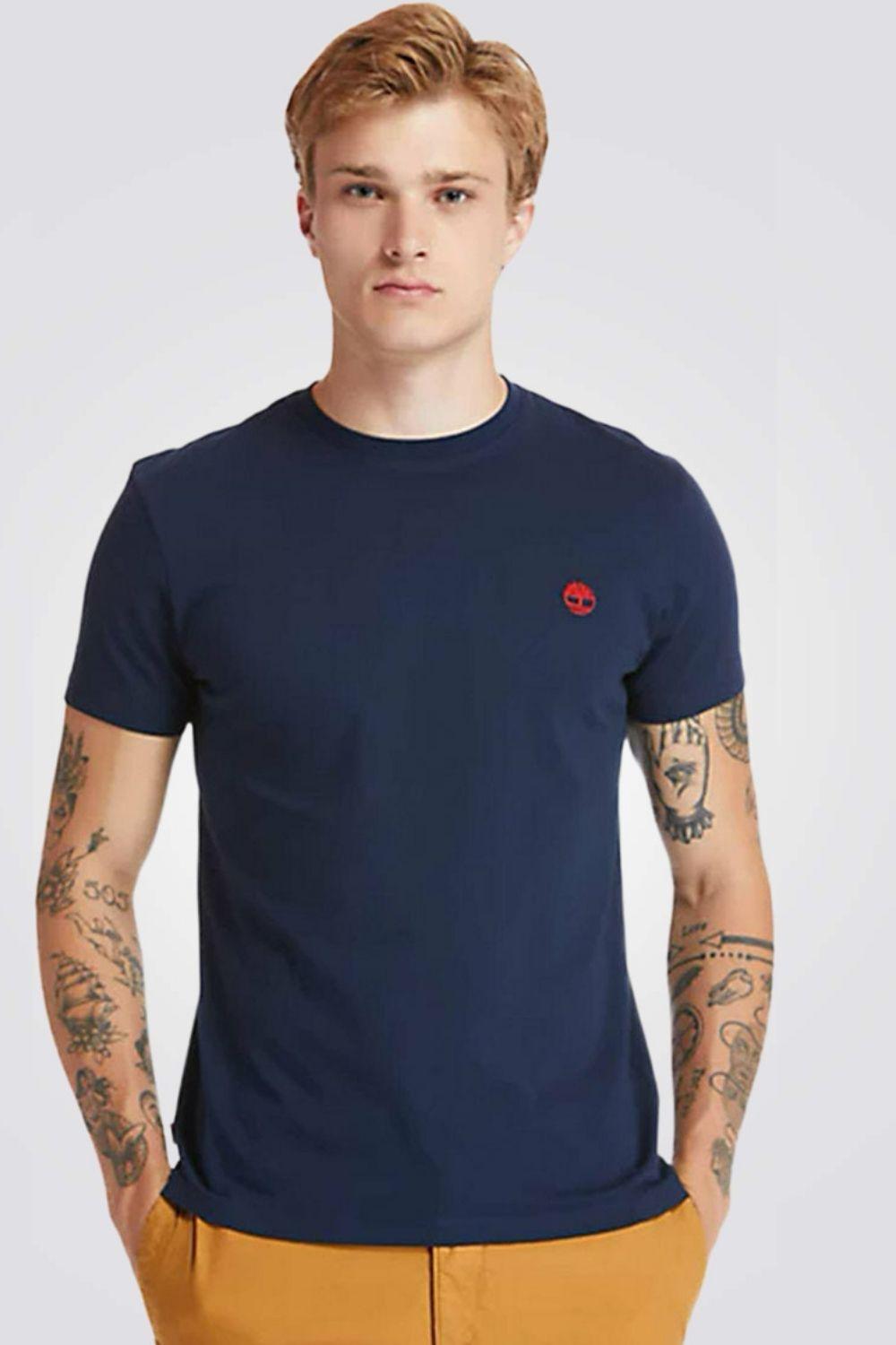 TIMBERLAND - חולצת טישירט RIVER JERSEY נייבי - MASHBIR//365