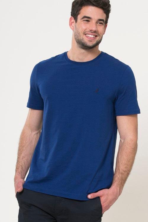 NAUTICA - חולצת טישירט כחולה - MASHBIR//365