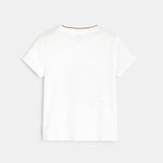 OBAIBI - חולצת חיות בצבע לבן לתינוקות - MASHBIR//365