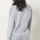 ETAM - חולצת קטיפה RHEANNA פתיתי שלג - MASHBIR//365 - 3