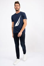 NAUTICA - חולצת LOGO צבע נייבי - MASHBIR//365