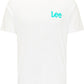 LEE - חולצת LOGO בצבע לבן בוהק - MASHBIR//365 - 3