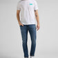 LEE - חולצת LOGO בצבע לבן בוהק - MASHBIR//365 - 4