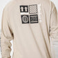 TIMBERLAND - חולצת לוגו שרוול ארוך בצבע בז' - MASHBIR//365 - 2