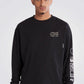 TIMBERLAND - חולצת לוגו שרוול ארוך בצבע שחור - MASHBIR//365 - 1