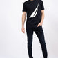 NAUTICA - חולצת לוגו שחורה - MASHBIR//365 - 4