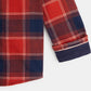 OKAIDI - חולצת משבצות קלאסית בצבע כתום לילדים - MASHBIR//365 - 4