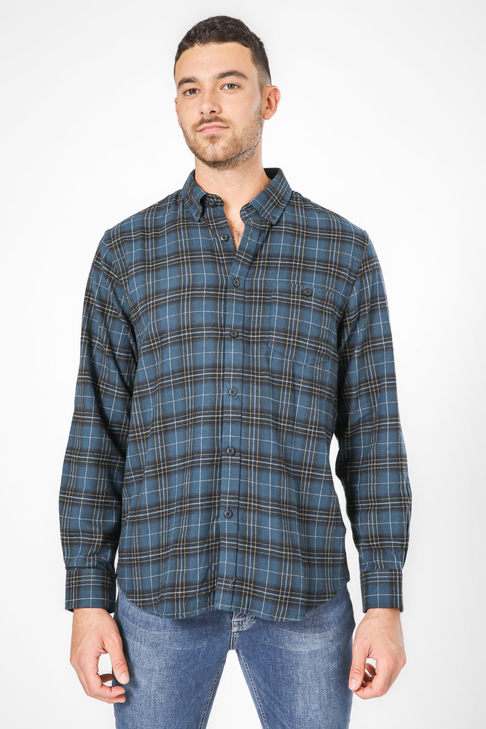 SCORCHER - חולצת משובצת פלנל - MASHBIR//365