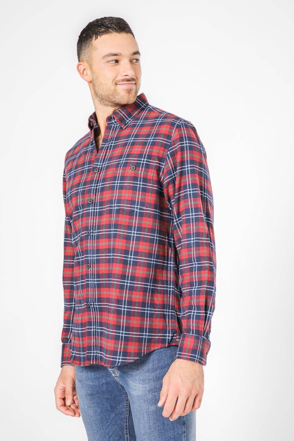 SCORCHER - חולצת משובצת פלנל - MASHBIR//365