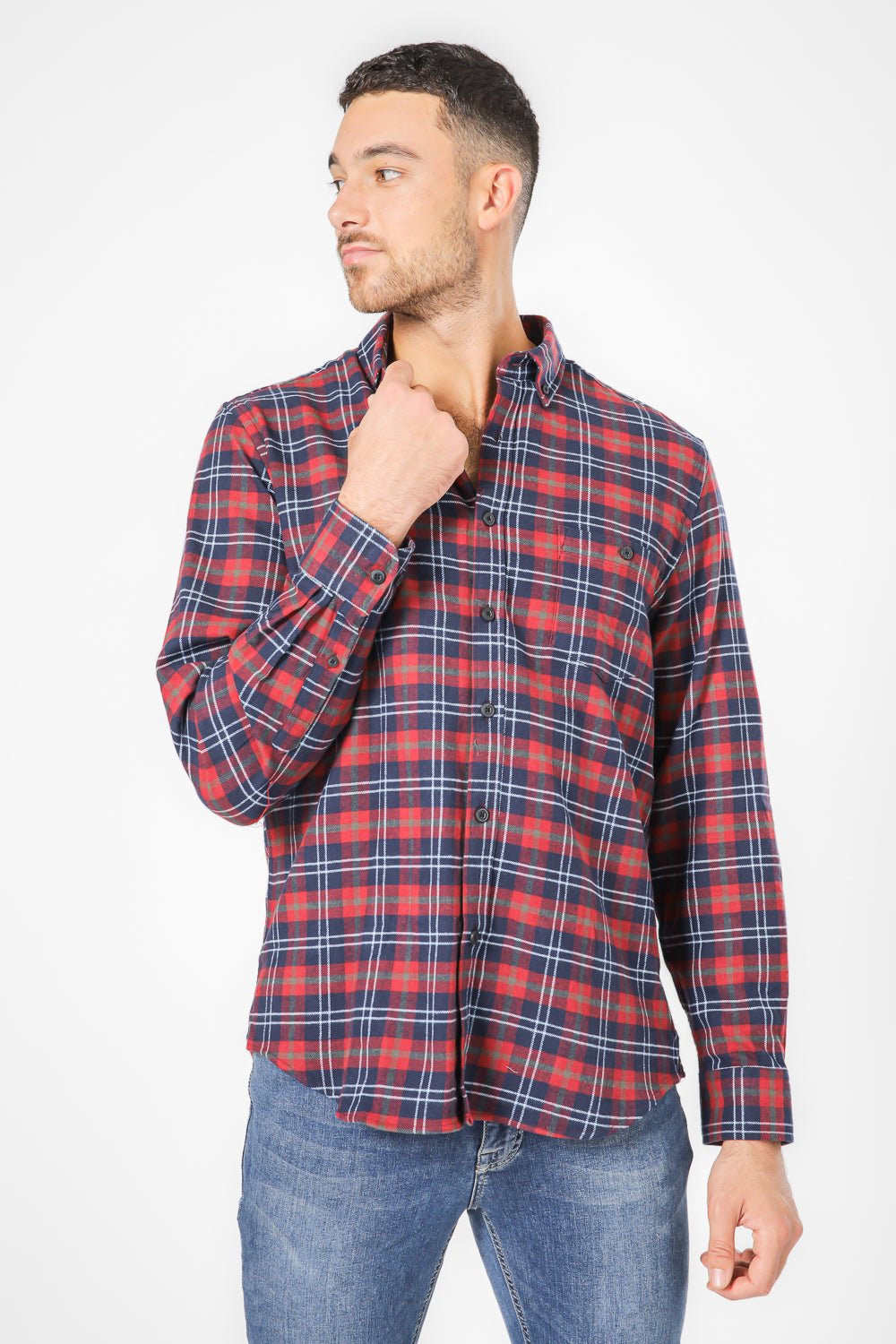 SCORCHER - חולצת משובצת פלנל - MASHBIR//365