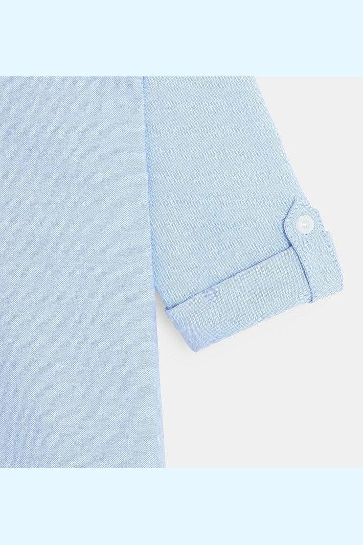 OKAIDI - חולצת Oxford תכלת מכופתרת לילדים - MASHBIR//365