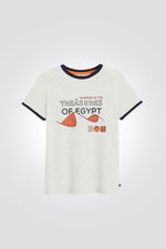 OKAIDI - חולצת טריקו אפורה בנים - MASHBIR//365