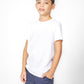 חולצת טריקו בייסיק לבנה ילדים - 2