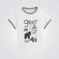 OBAIBI - חולצת טריקו בעלי חיים אפורה לתינוקות בנים - MASHBIR//365 - 3