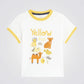OBAIBI - חולצת טריקו בעלי חיים צהובה לתינוקות בנים - MASHBIR//365 - 2