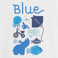 OBAIBI - חולצת טריקו בעלי חיים כחולה לתינוקות - MASHBIR//365 - 2