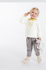 OBAIBI - חולצת טריקו צהובה עם הדפס לב לתינוקות - MASHBIR//365