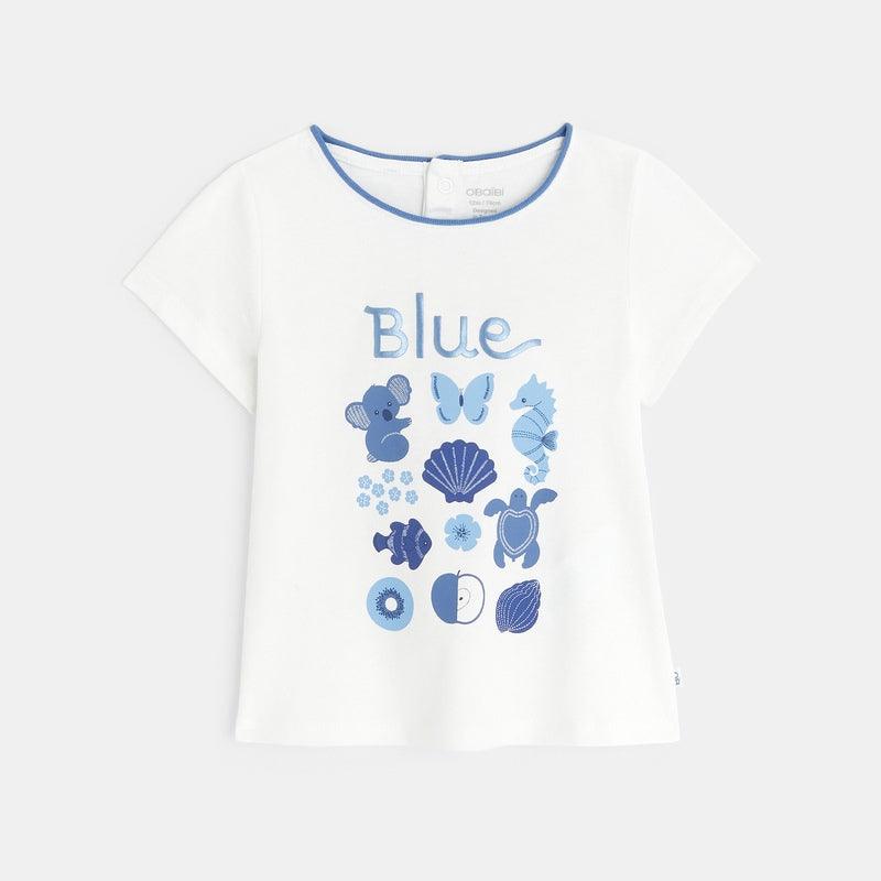 OBAIBI - חולצת טריקו חיות BLUE לתינוקות - MASHBIR//365