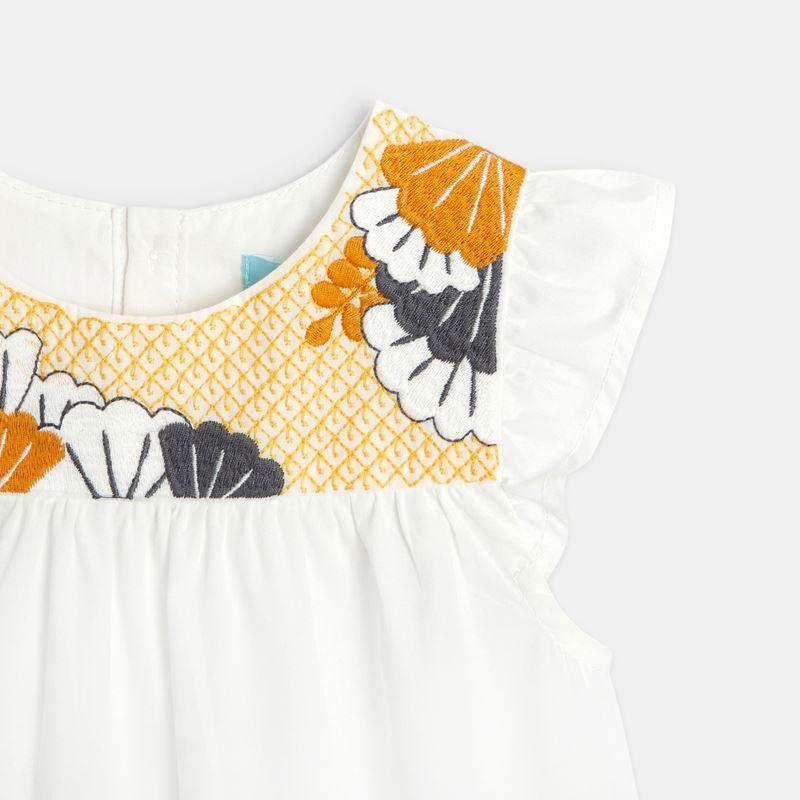 OBAIBI - חולצת רקמה פרחונית תינוקות - MASHBIR//365