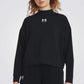 UNDER ARMOUR - חולצת ספורט ארוכה לנשים בצבע שחור - MASHBIR//365 - 1