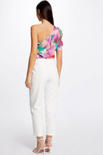 MORGAN - חולצת שרוול אחד בההדפס צבעים - MASHBIR//365