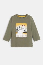 OBAIBI - חולצת סידני עם רקע קנגרו לתינוקות - MASHBIR//365