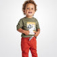 OBAIBI - חולצת סידני עם רקע קנגרו לתינוקות - MASHBIR//365 - 1