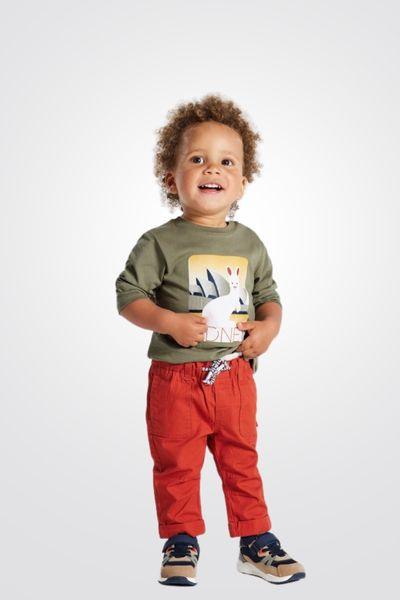 OBAIBI - חולצת סידני עם רקע קנגרו לתינוקות - MASHBIR//365