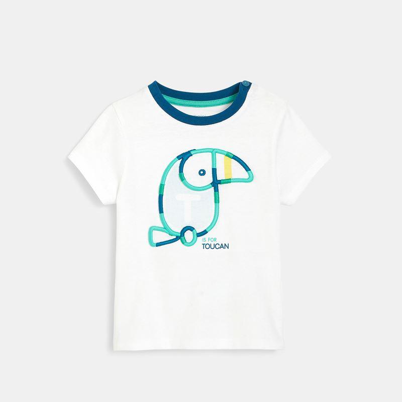 OBAIBI - חולצת טוקאן בצבע לבן - MASHBIR//365