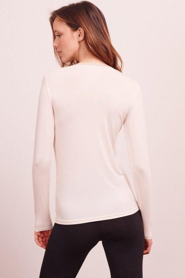 ETAM - חולצת WARM ME UP לבן - MASHBIR//365