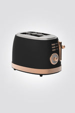 GOLD LINE - טוסטר קופץ וינטג' SALVADOR BLACK ATL-5830B - MASHBIR//365