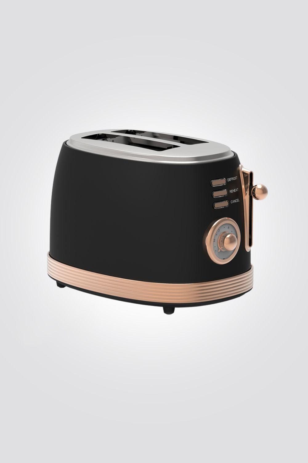 GOLD LINE - טוסטר קופץ וינטג' SALVADOR BLACK ATL-5830B - MASHBIR//365