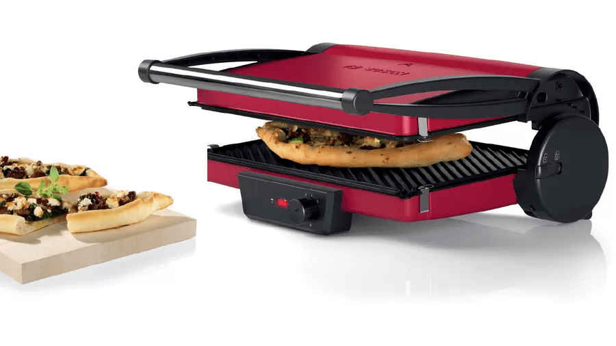 BOSCH - טוסטר לחיצה 3 ב-1 2000W TCG4104 בצבע אדום - MASHBIR//365