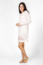 DELTA - כותנת פרנץ טרי דובוני אכפת לי בצבע ורוד - MASHBIR//365