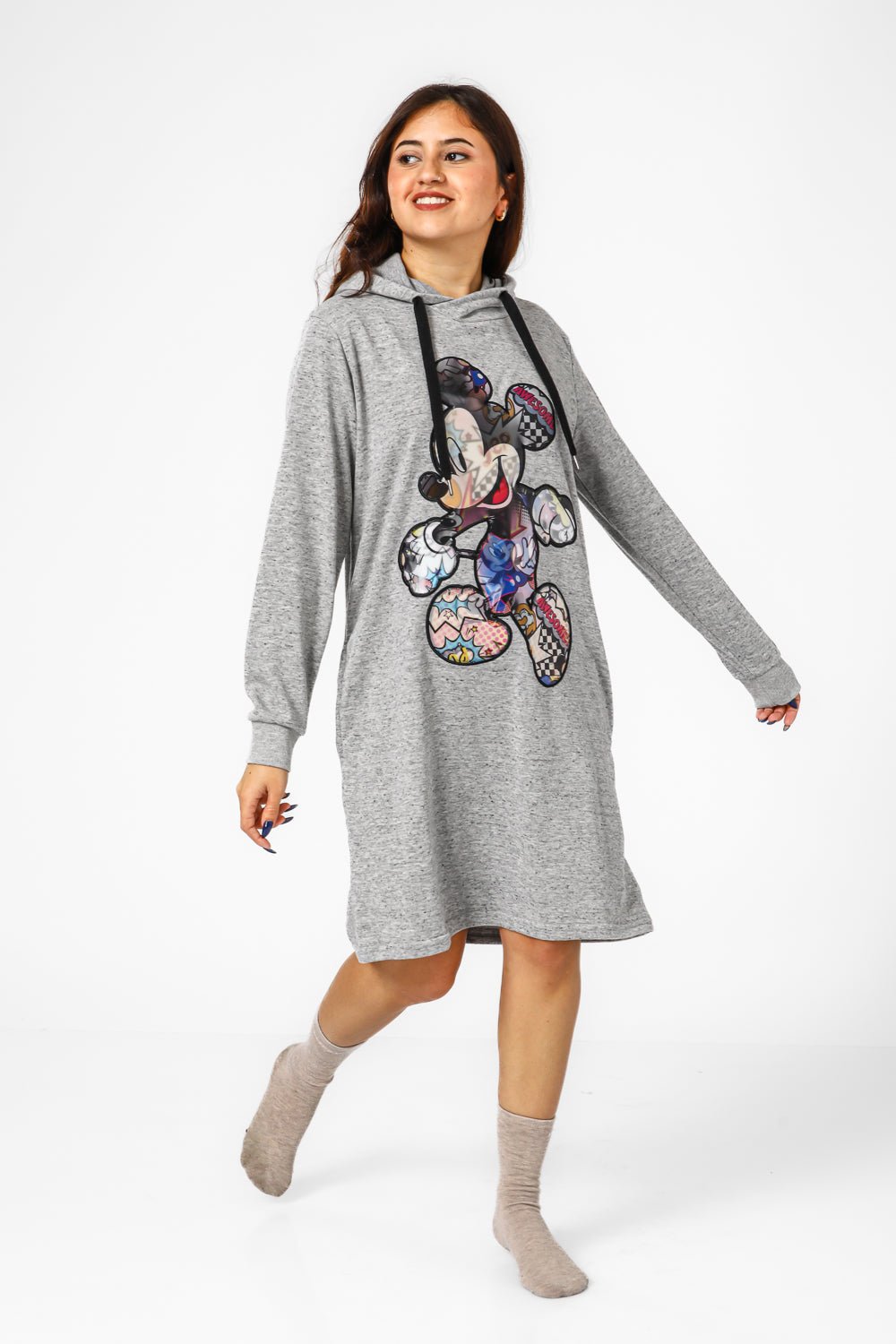 DELTA - כותונת ארוכה דקה MICKEY POP ART - MASHBIR//365