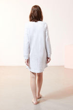 ETAM - כותונת ארוכה רקמת דב ORIANNE אפור - MASHBIR//365