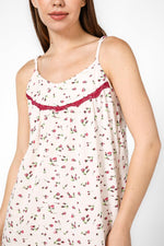 TEHABAD - כותונת בצבע ורוד עם הדפס פרחים - MASHBIR//365